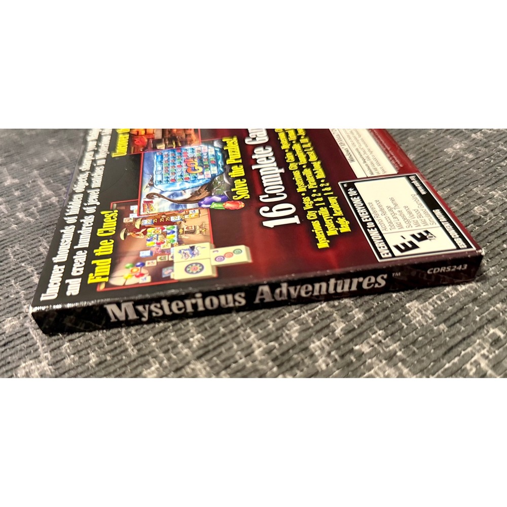 iWin Mysterious Adventures PC Game 16 Complete Games New Sealed Hidden Object - Picture 3 of 4